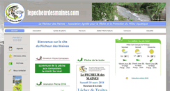 Desktop Screenshot of lepecheurdesmaines.com