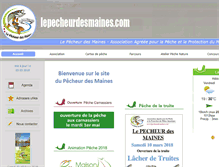 Tablet Screenshot of lepecheurdesmaines.com